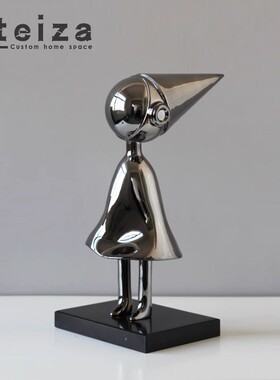 OTEIZA简约现代抽象小鸟酒柜