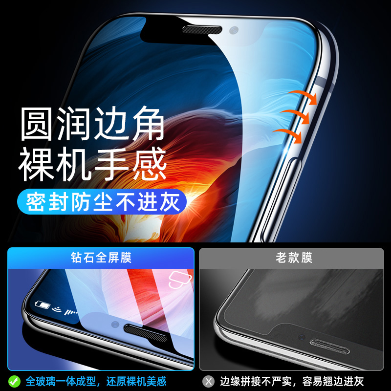 拓蒙 摩托罗拉moto e5plus钢化膜XT1924-9手机贴膜高清防爆膜玻璃 - 图2