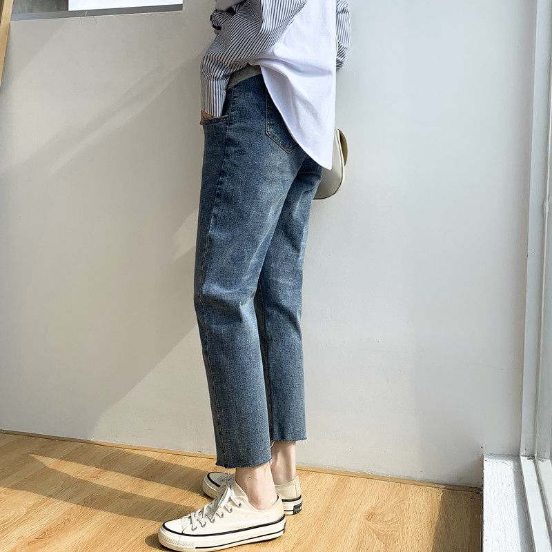 孕妇秋季外穿直筒裤韩版宽松休闲裤 可想母婴孕妇直筒裤