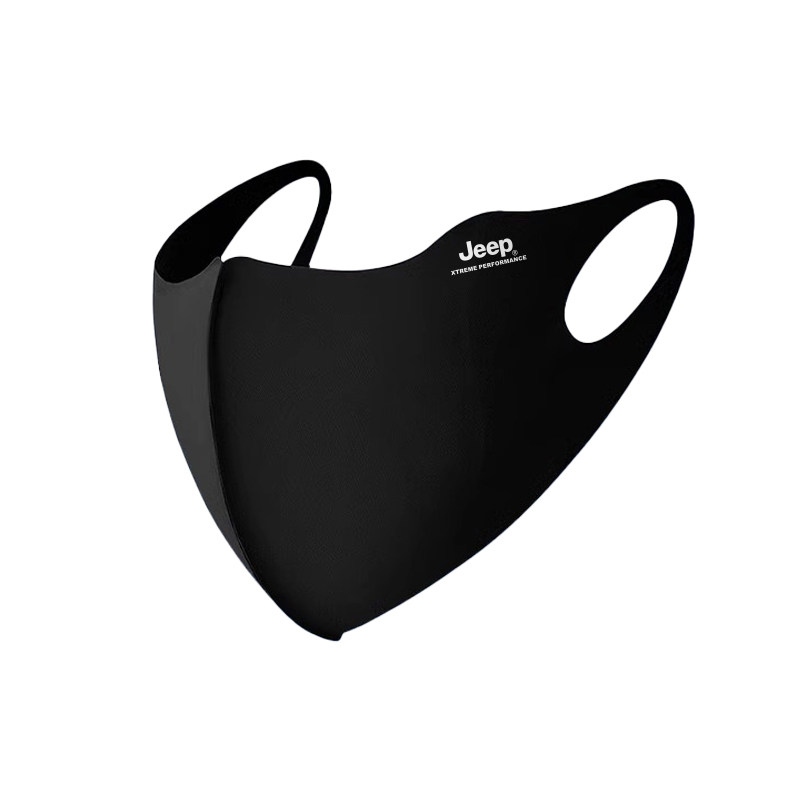 jeep吉普无痕口罩女夏季防紫外线立体透气可水洗女薄款显脸小面罩