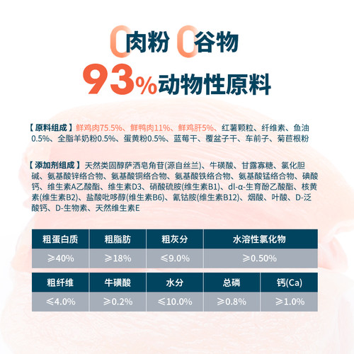 【精选】鲜朗低温烘焙猫粮无谷成猫幼猫专用奶糕全价全期旗舰店 - 图1