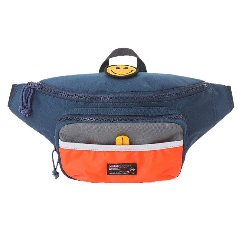 across潮牌百搭手机腰包学生单肩包 across男士包袋