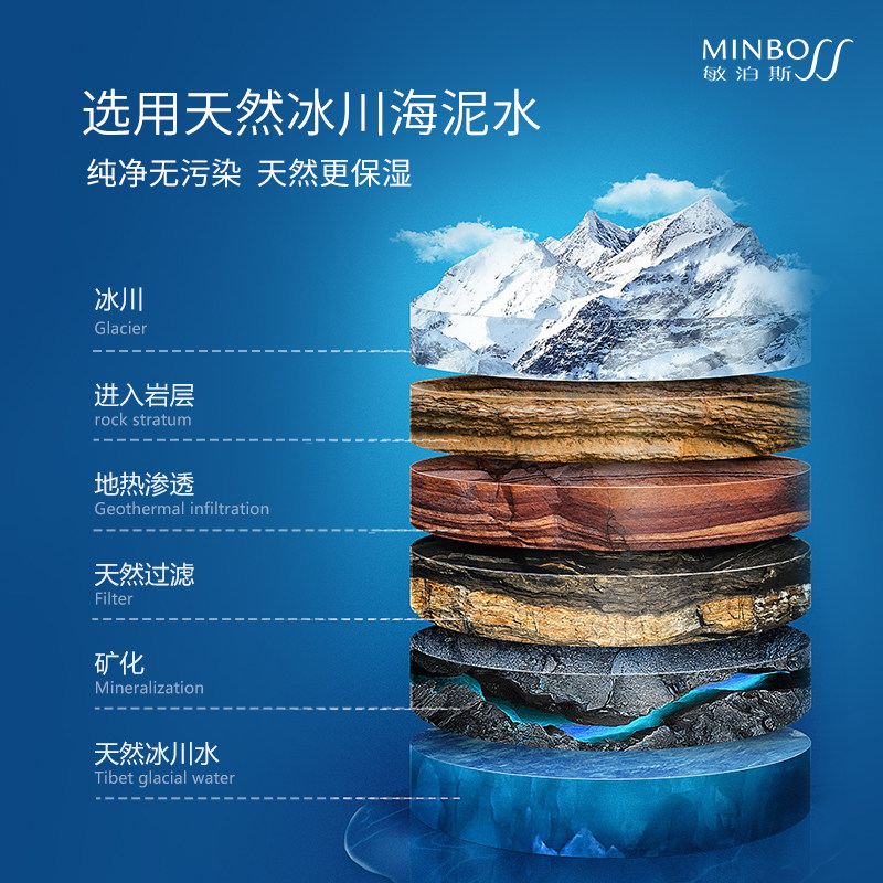 敏泊斯冰川水敏感肌肤必备团爽肤水 敏泊斯美妆店化妆水/爽肤水