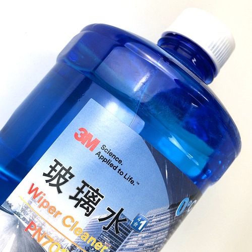 3M玻璃水汽车强力去油膜零度四季通用除油膜去污车用玻璃液雨刮水 - 图1