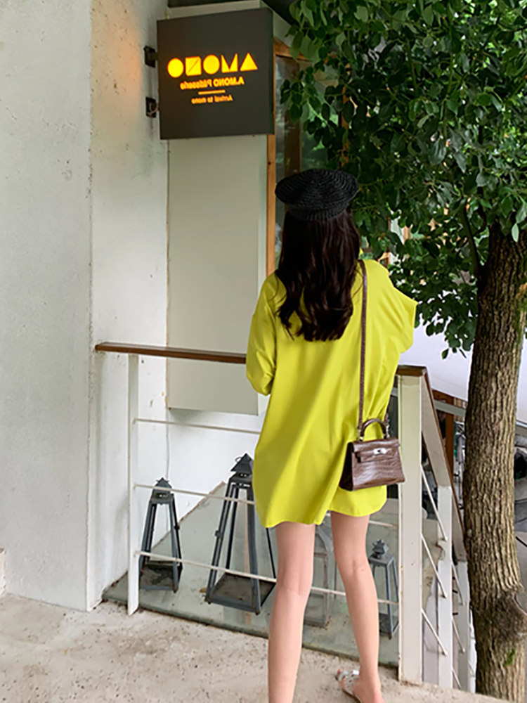 火龙果色长袖2020年新款秋季t恤 维洛妍T恤