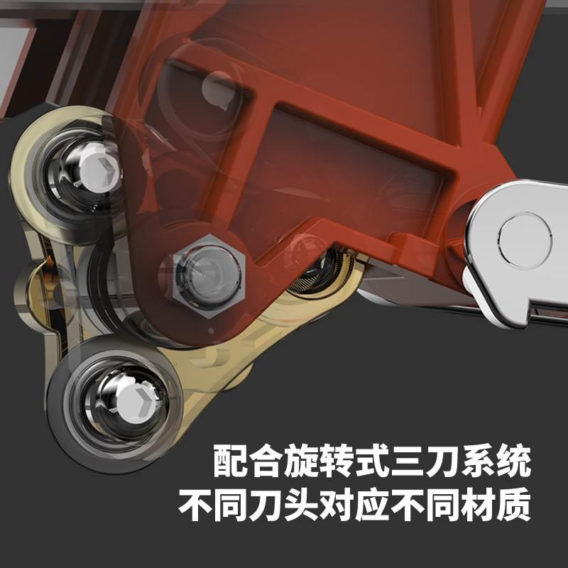 铁邦瓷砖推刀手动切割机刀头玻化砖刀轮地砖岩板滚轮划刀原装配件 - 图0