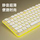 Langtu Silent Mechanical Feel Office Keyboard Set