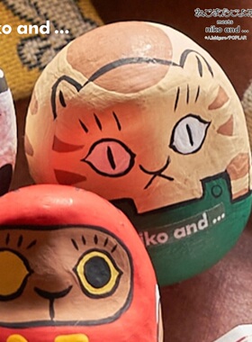 niko and ... 猫又日历联名系列2026新款日式装饰摆件606024