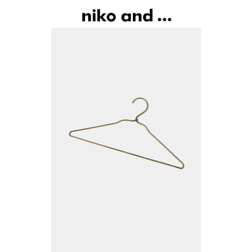 niko and ...衣挂日系家用金属单个衣架子晾衣架衣撑子749927 - 图3