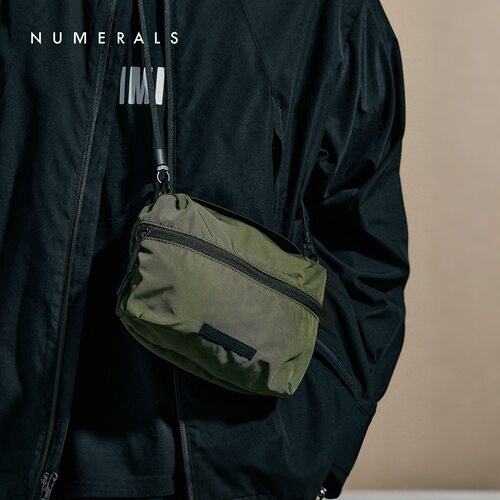 NUMERALS 包袋男2026新款出行运动手机零钱收纳小挎包643430 - 图0