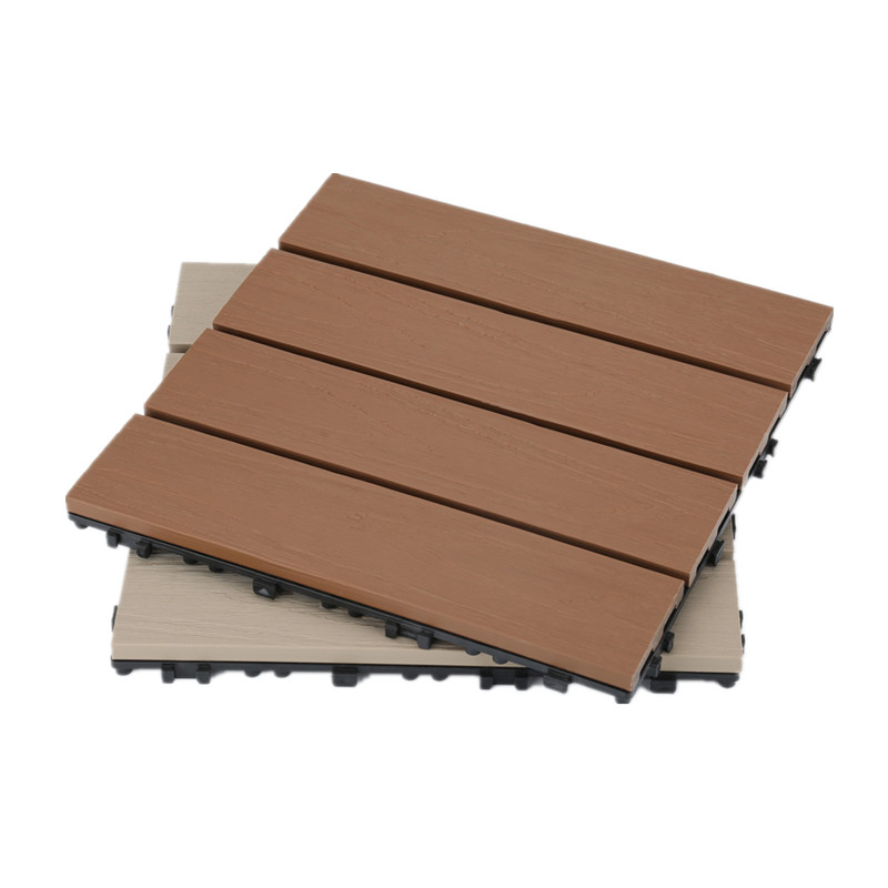 靛兔生态塑木户外阳台露台室外防腐装饰地面自己铺设安装拼接地板,淘宝优惠券,粉丝福利购,淘宝优惠卷