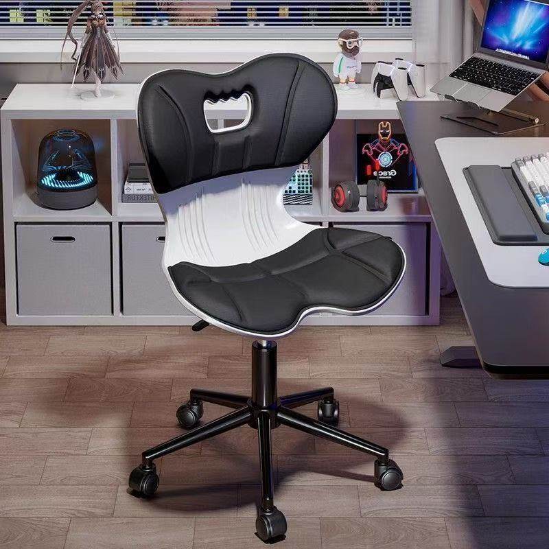 万向轮小凳子可升降护腰电脑椅家用滑轮凳久坐靠背椅子卧室化妆椅,淘宝优惠券,粉丝福利购,淘宝优惠卷