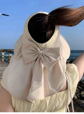 2025夏季新款披肩防晒帽自女士