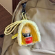 Original plush barji transparent storage bag mini cute coin wallet canvas headphones bag corn storage hanging bag
