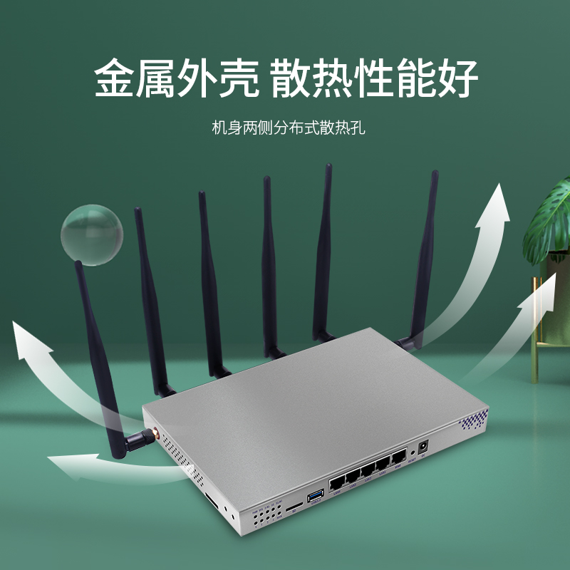 【立即抢购】工业级4G路由器无线插卡转有线随身WIFI车载SIM转4G移动联通电信全网通高速上网家用cpe - 图0