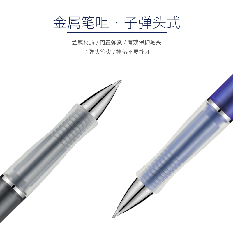 日本Pilot百乐笔Vega系中性笔BL-415V学生刷题速干黑笔碳素笔低重心按动签字笔练字用0.7mm - 图1