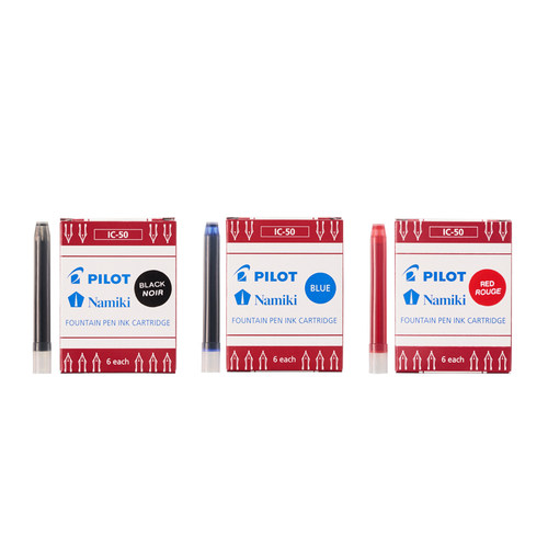 日本Pilot百乐IC-50一次性墨水囊墨胆墨水芯78G/88G/笑脸贵妃钢笔通用非碳素不堵笔顺滑便携直液式V5/V7墨囊 - 图0