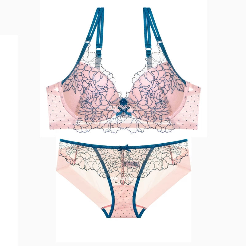 Bra, sexy lace supporting underwear