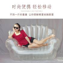 Inflatable Sofa New Vision Fashion Trends Inflatable Queen Single Sofa Soft Comfort Easy And Environmentally Friendly Material New
