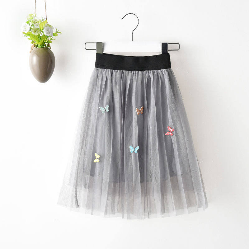 秋冬季中大儿童舞蹈长裙公主半身裙 卓优卡半身裙