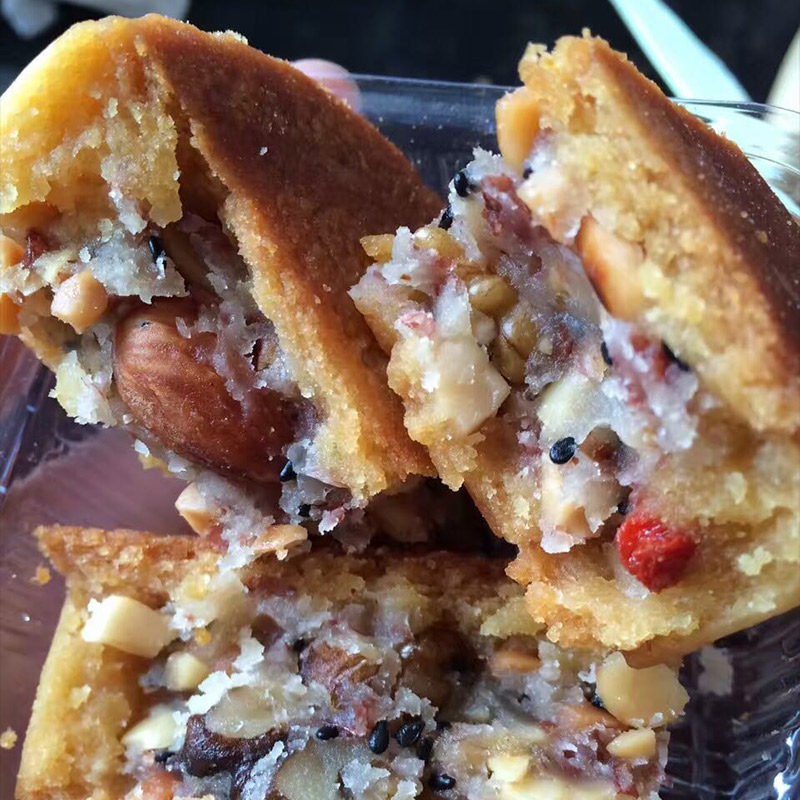 新疆特产老五仁老式传统手工中秋 缤果树月饼
