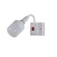 LED remote control socket super bright wall lamp bedroom table lamp