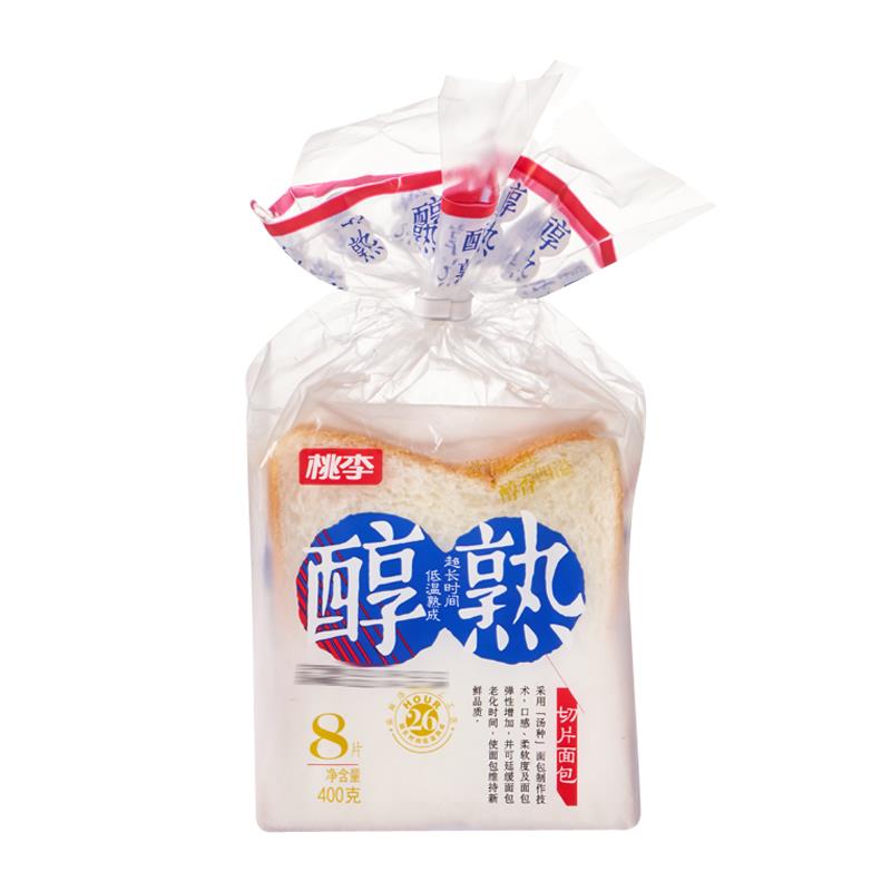 桃李醇熟切片面包全麦面包切片营养早餐食品网红吐司短保鲜零食