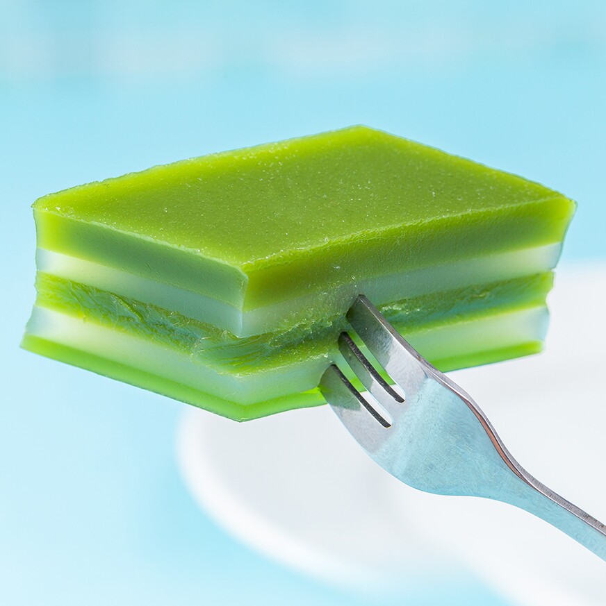 斑斓椰汁糕印尼风味传统娘惹糕千层糕手工制作点心青团零食450g