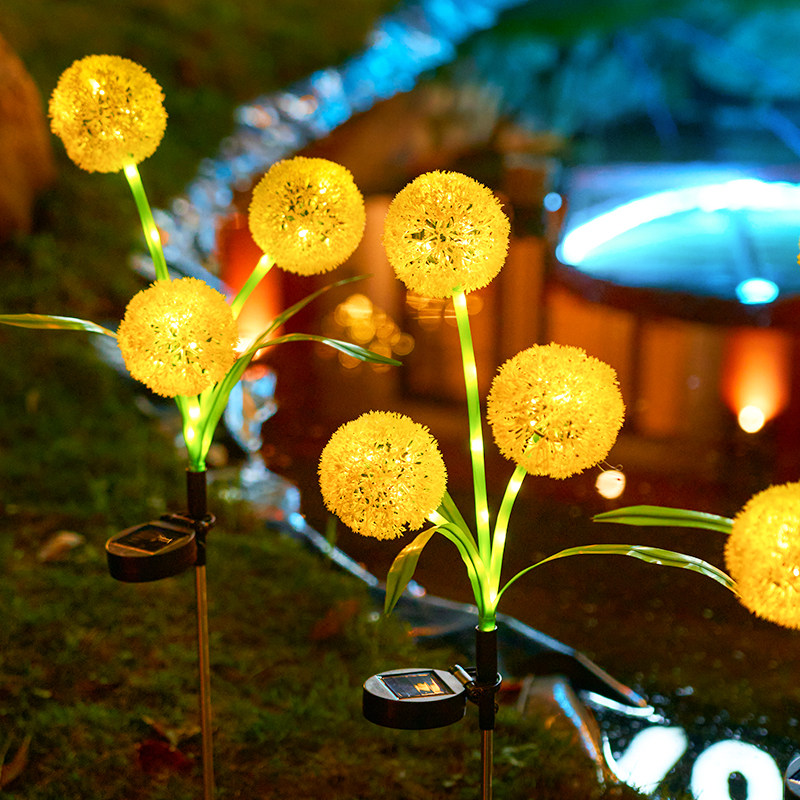 太阳能庭院灯户外防水蘑菇景观蒲公英装饰灯花园氛围灯草坪插地灯,淘宝优惠券,粉丝福利购,淘宝优惠卷