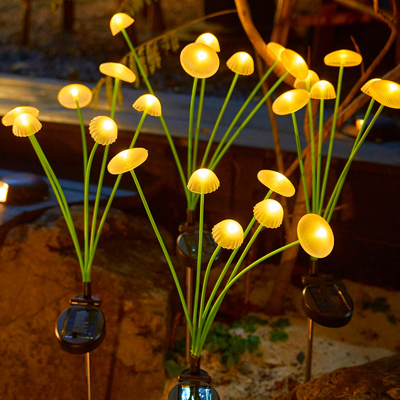 太阳能庭院灯户外防水蘑菇景观蒲公英装饰灯花园氛围灯草坪插地灯,淘宝优惠券,粉丝福利购,淘宝优惠卷