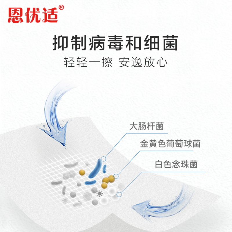 菲柔婴儿手口专用杀菌湿巾湿纸巾小包便携随身装5包学生宝宝消毒 - 图2