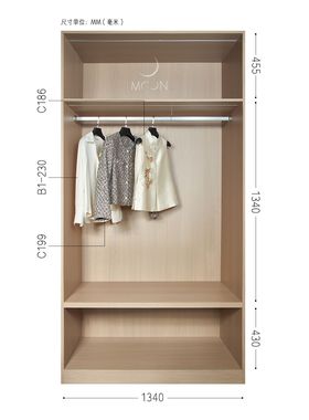 MOON慕空间样板房衣帽间女士衣服摆件衬衫外套连衣裙套装软装饰品