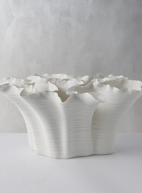 现代中古陶瓷手工艺品托盘