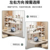 The desk hole board bookshelf has strong load-bearing capacity
