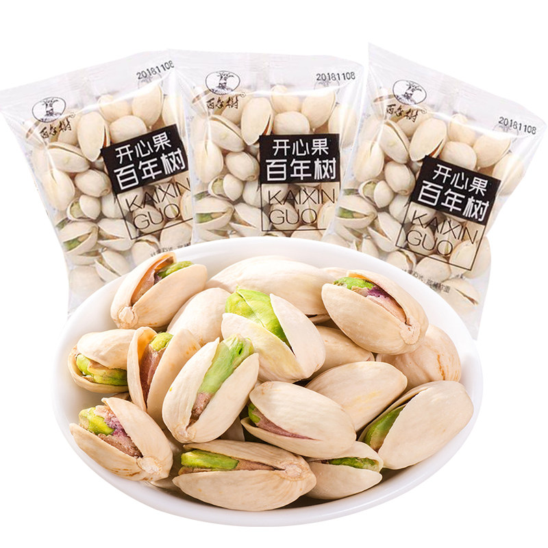 百年树500g开心果 聚派食品开心果