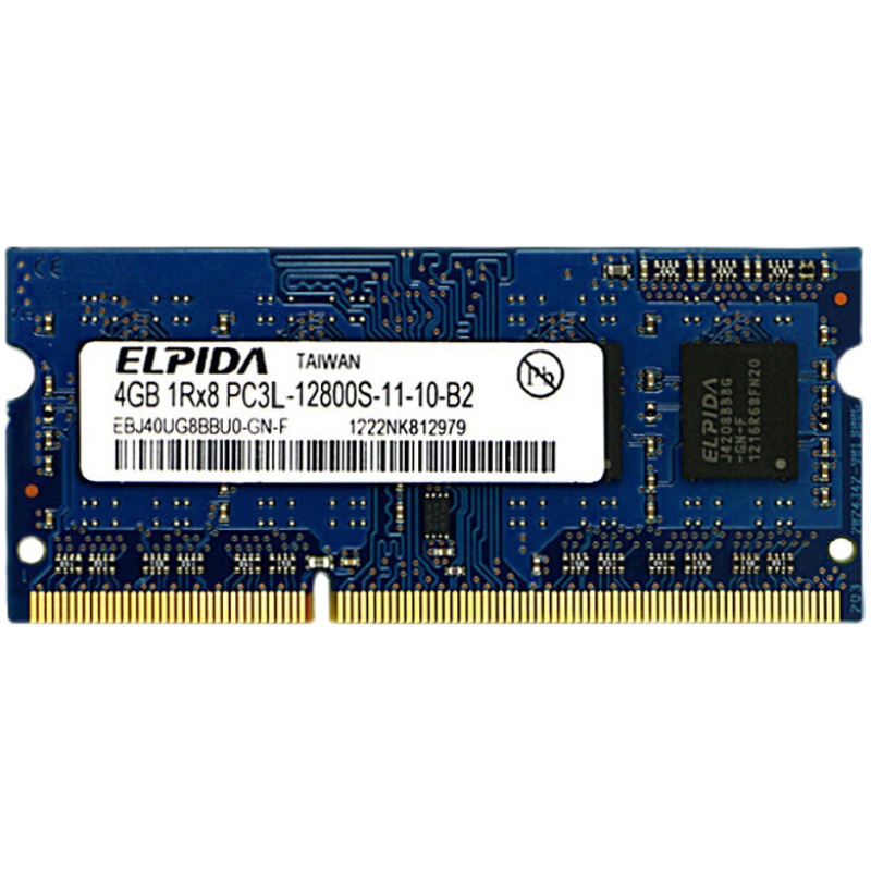 ELPIDA 尔必达DDR3 4G 1600  笔记本电脑内存条DDR3L 1RX8 PC3L - 图3