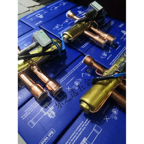 Dunn Tee Reversing Frost cold storage aluminium row cold blower Refrigeration hot fluorine recycled defrosting electric three-way cream (19)