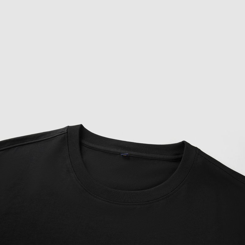 HLA/海澜之家中国心短袖T恤2024夏圆领刺绣亲肤透气上衣男