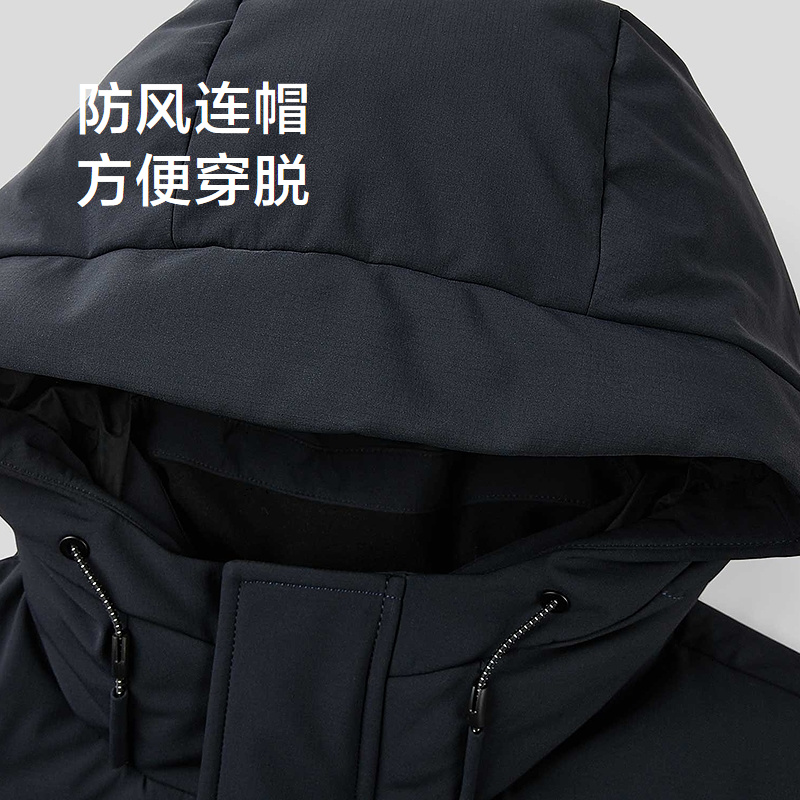 HLA/海澜之家【董事长推荐】羽绒服2025秋冬新东方空间外套男162A - 图0