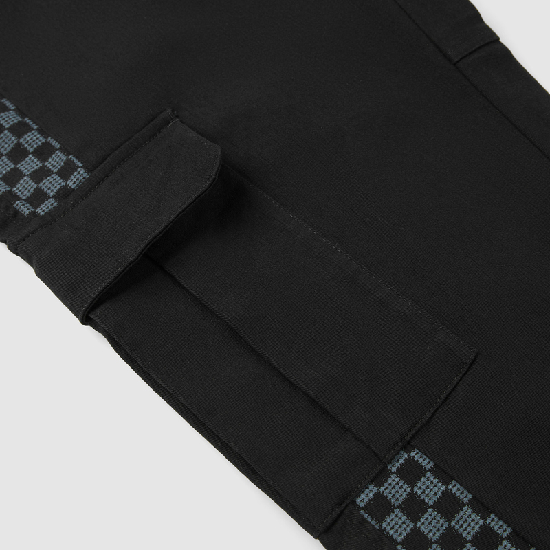 HLA/海澜之家三国系列休闲裤2022秋新款微弹宽松中腰运动风裤子男