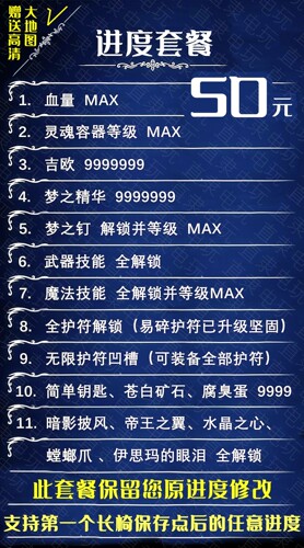 NS switch空洞骑士存档修改PC 道具吉欧技能全护符凹槽血灵魂精华 - 图0