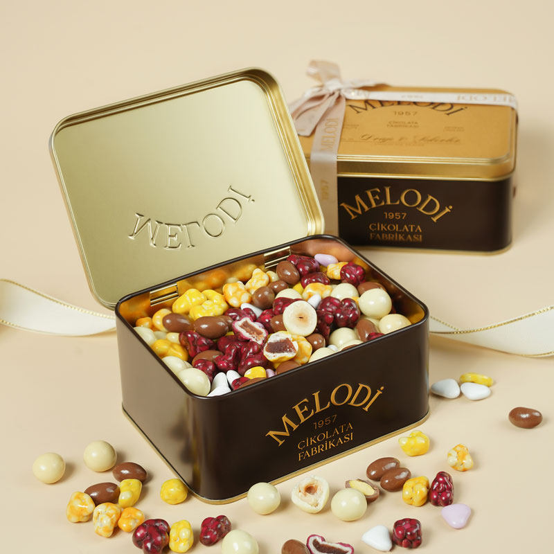 Melodi梦乐帝巧克力豆礼盒土耳其进口圣诞节礼物女友生日零食