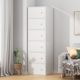 Balancing window cabinet chest of cabinets small apartment with narrow walls and high vertical cabinet storage cabinet simple modern storage cabinet storage cabinet chest of cabinets