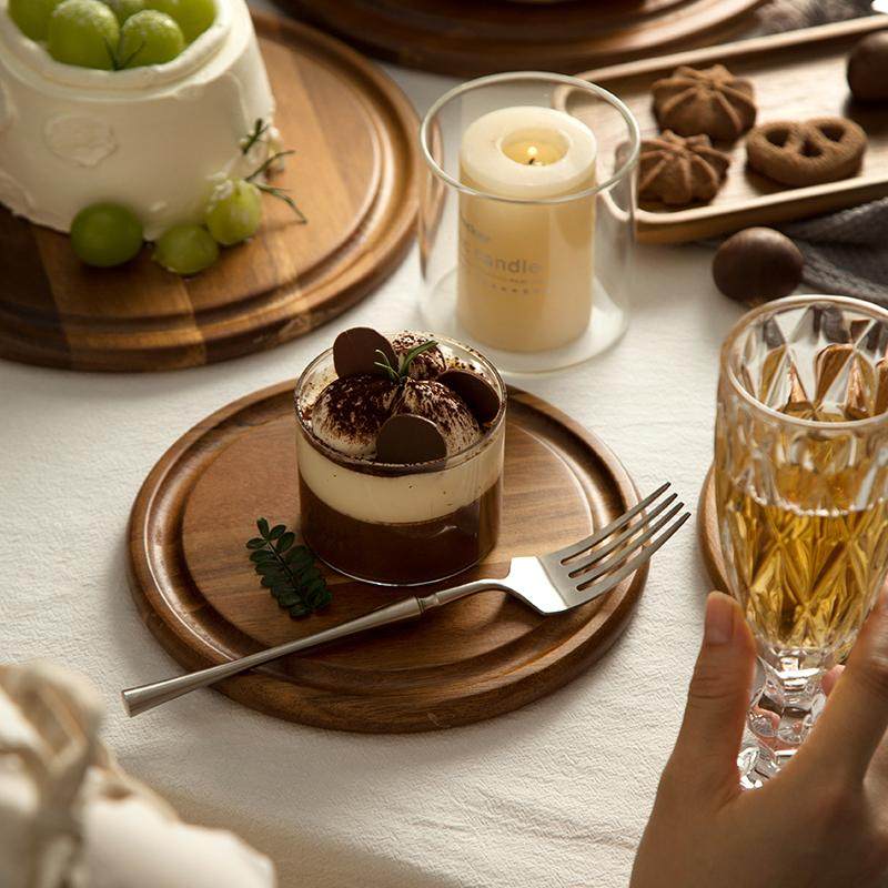 蛋糕展示架水果盘配食物玻璃罩透明防尘面包甜点试吃酒店托盘,淘宝优惠券,粉丝福利购,淘宝优惠卷