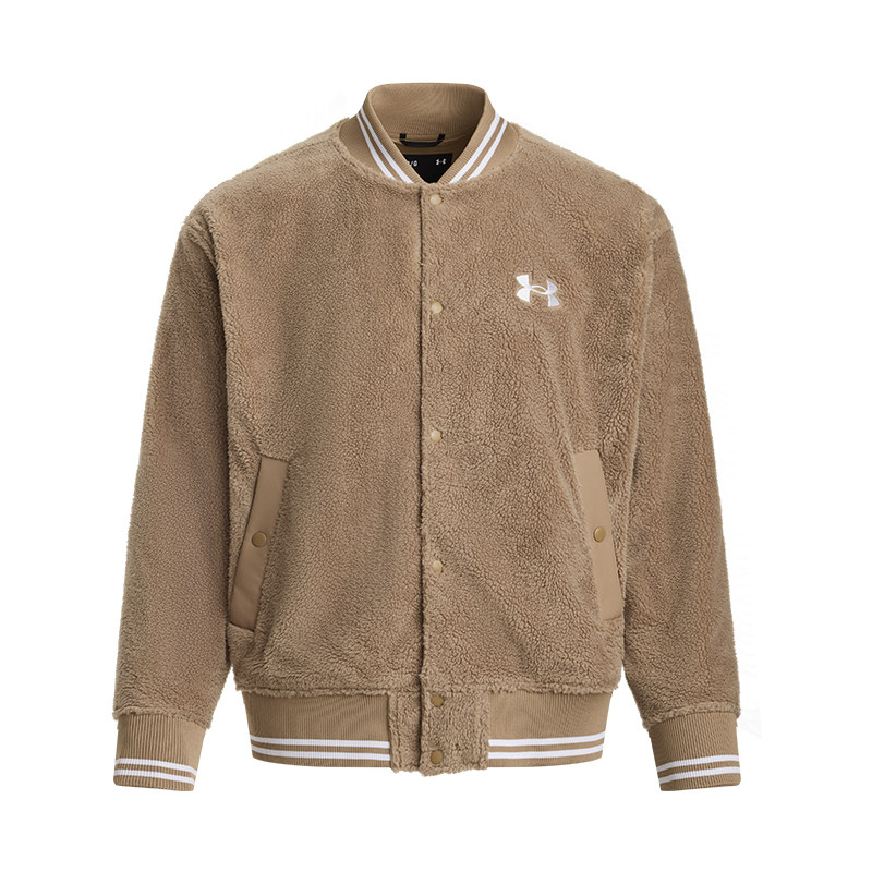 安德玛官方UA  男女情侣运动休闲仿羊羔毛保暖夹克外套1389370,淘宝优惠券,粉丝福利购,淘宝优惠卷