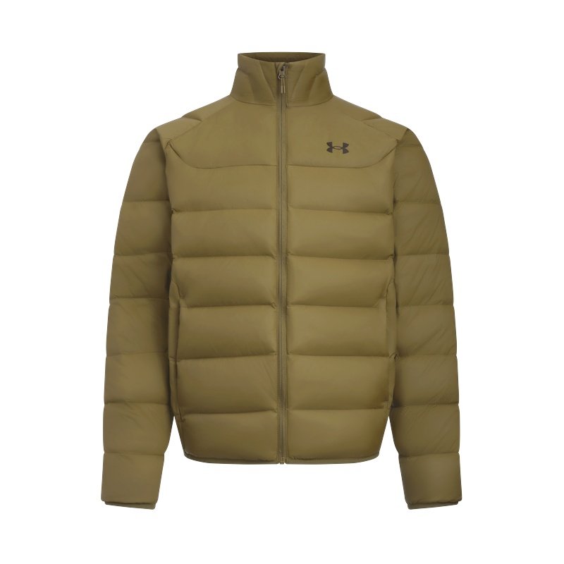 安德玛官方UA  男子运动休闲健身500蓬鸭绒短款宽松羽绒服6010876