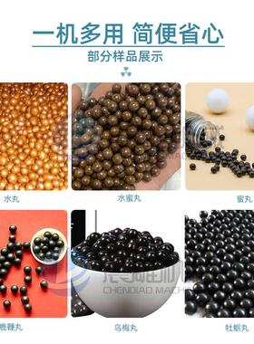 雕CZ-688S全自动大草365型制丸机机 中药粉药丸晨虫鹿鞭丸蜜丸搓