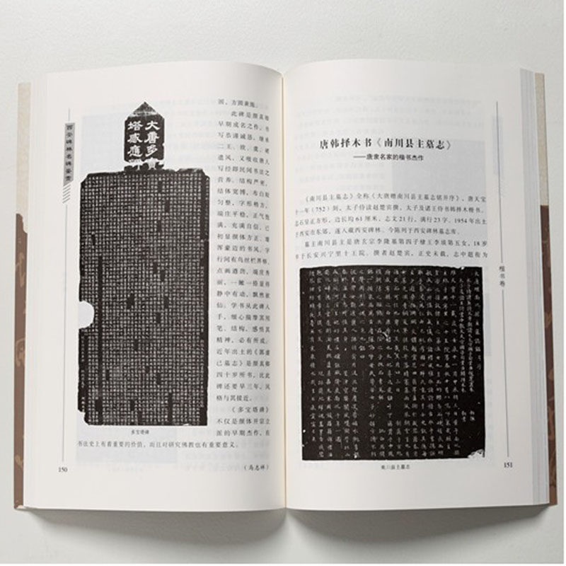 西安碑林博物馆 《西安碑林名碑鉴赏》 书法碑刻鉴赏书籍