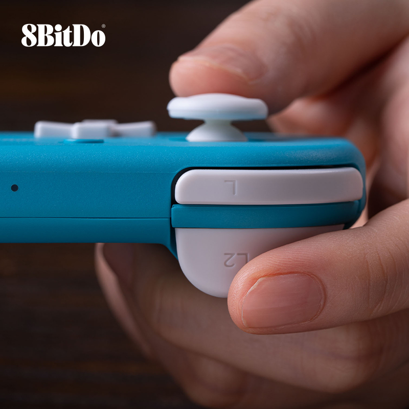 八位堂 8BitDo Lite 2 轻薄游戏手柄 体感震动 无线Switch oled游戏机安卓树莓派蓝牙有线 塞尔达传说 - 图3