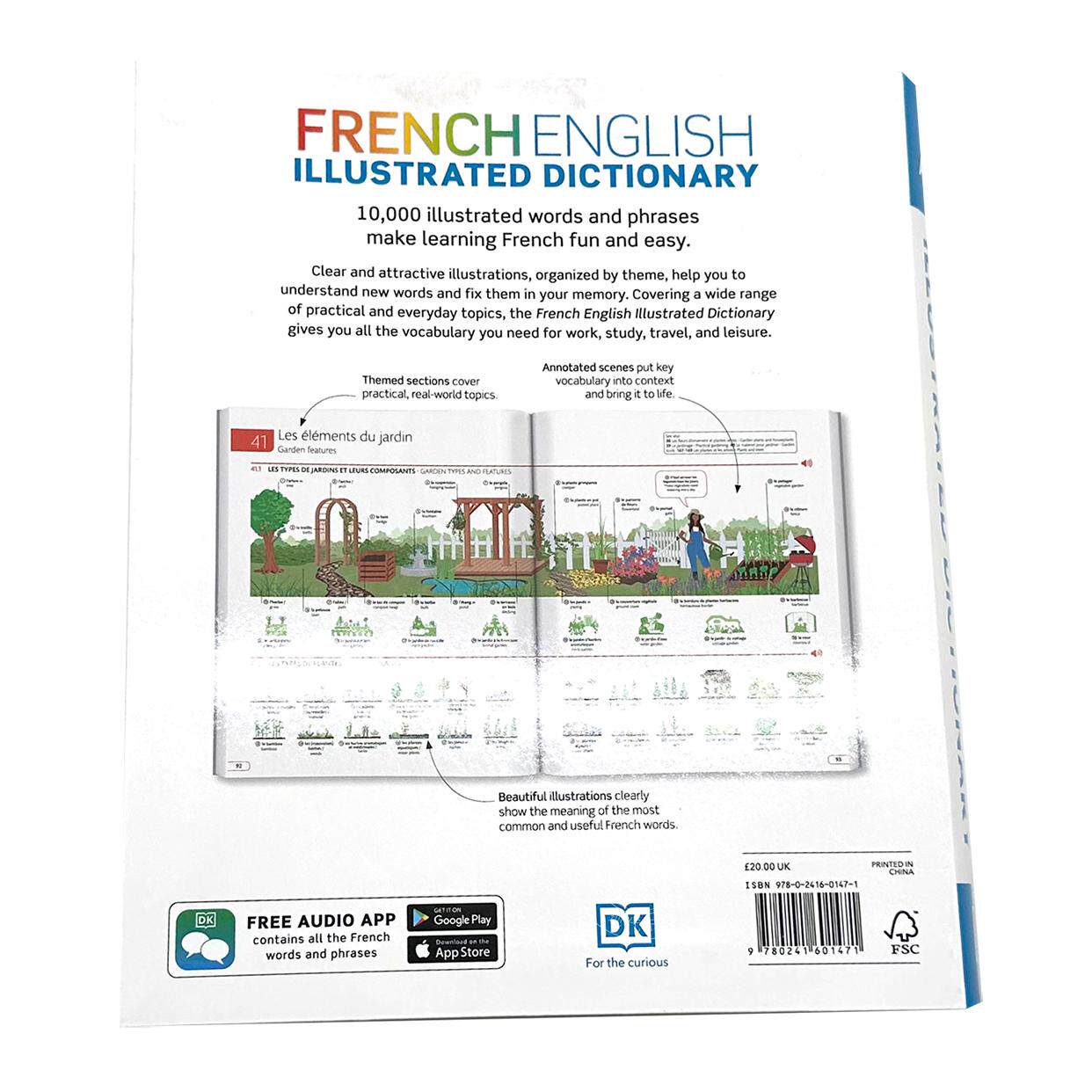 现货 法英图解词典 DK出版社 英文原版 French English Illustrated Dictionary